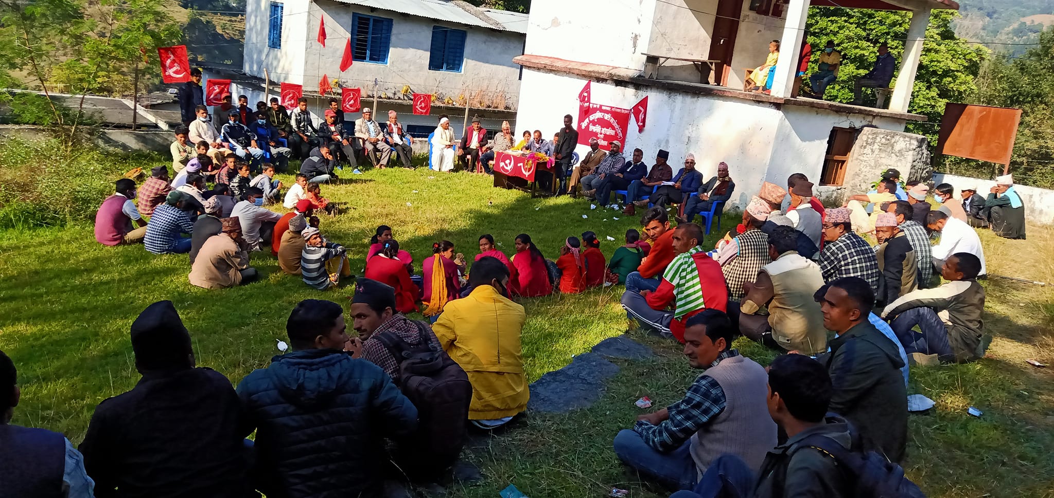 एकिकृत नेकपा माओवादीको डिलाशैनी ६ मा वडा कमिटि गठन